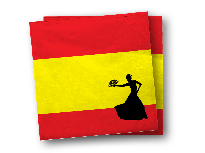 Spanien Servietten