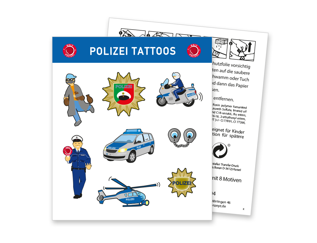 Polizei Tattoos