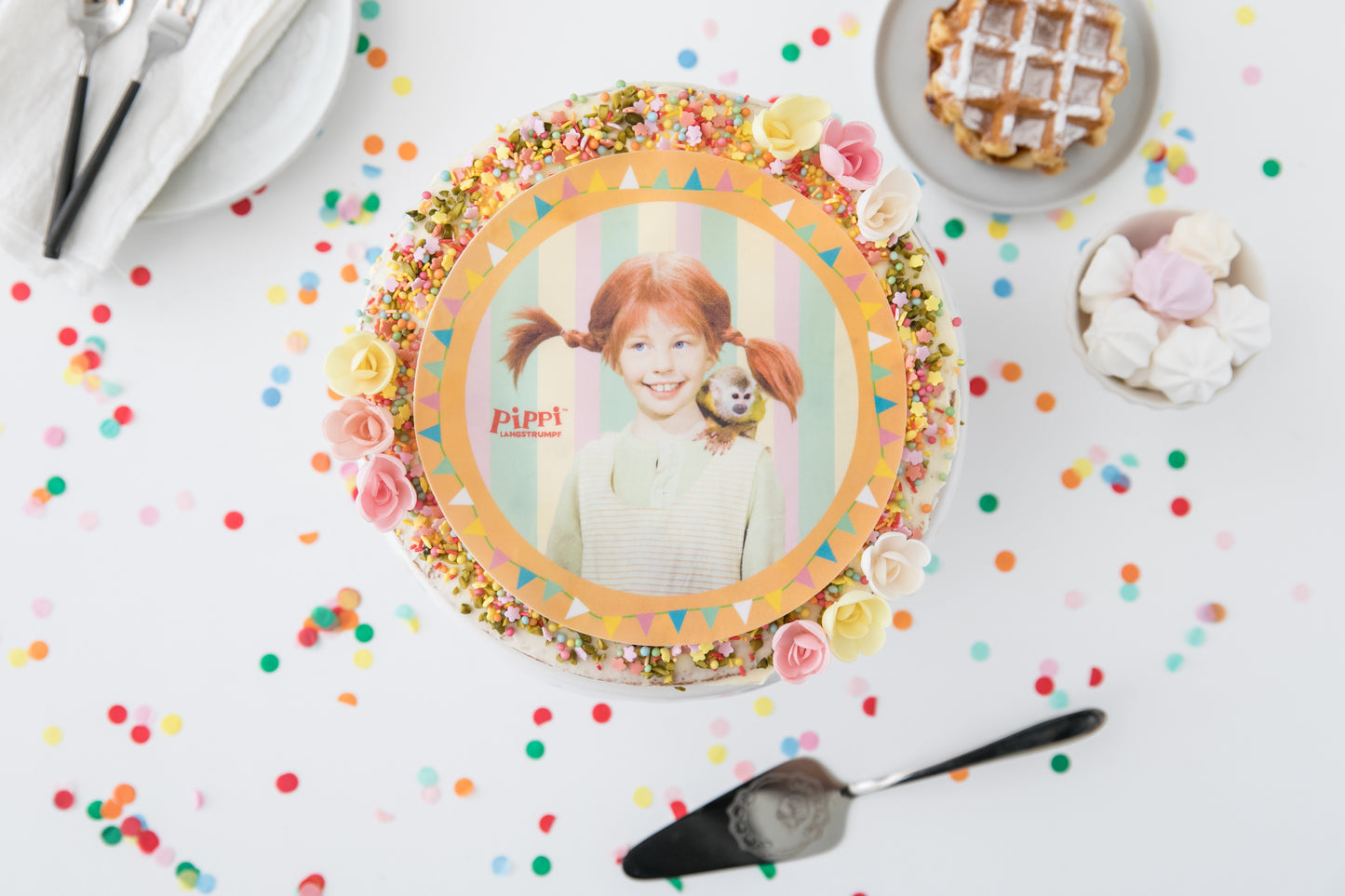Pippi Langstrumpf Tortenaufleger
