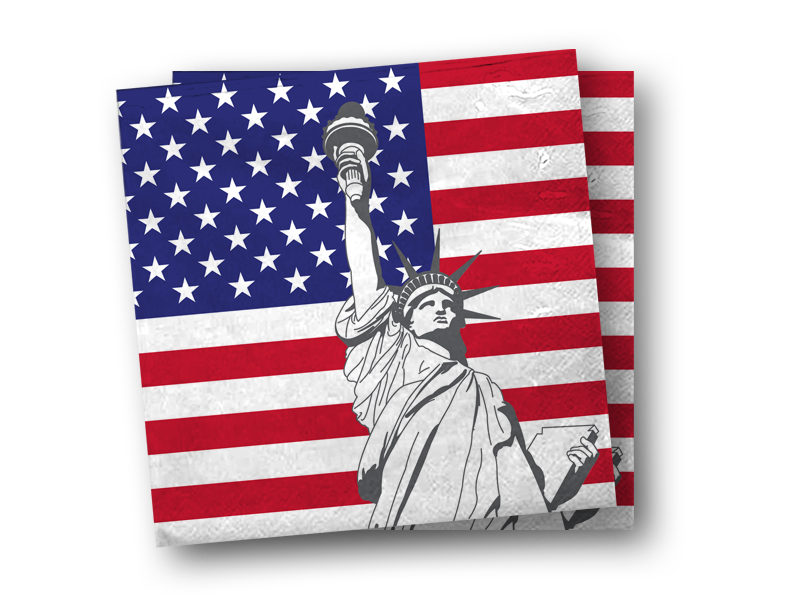 USA Servietten