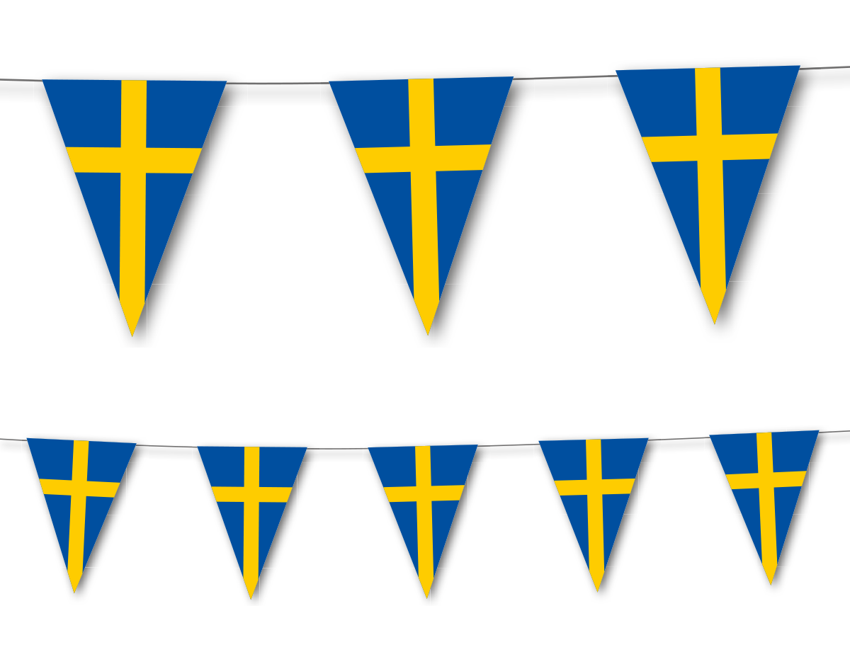 Schweden Wimpelkette