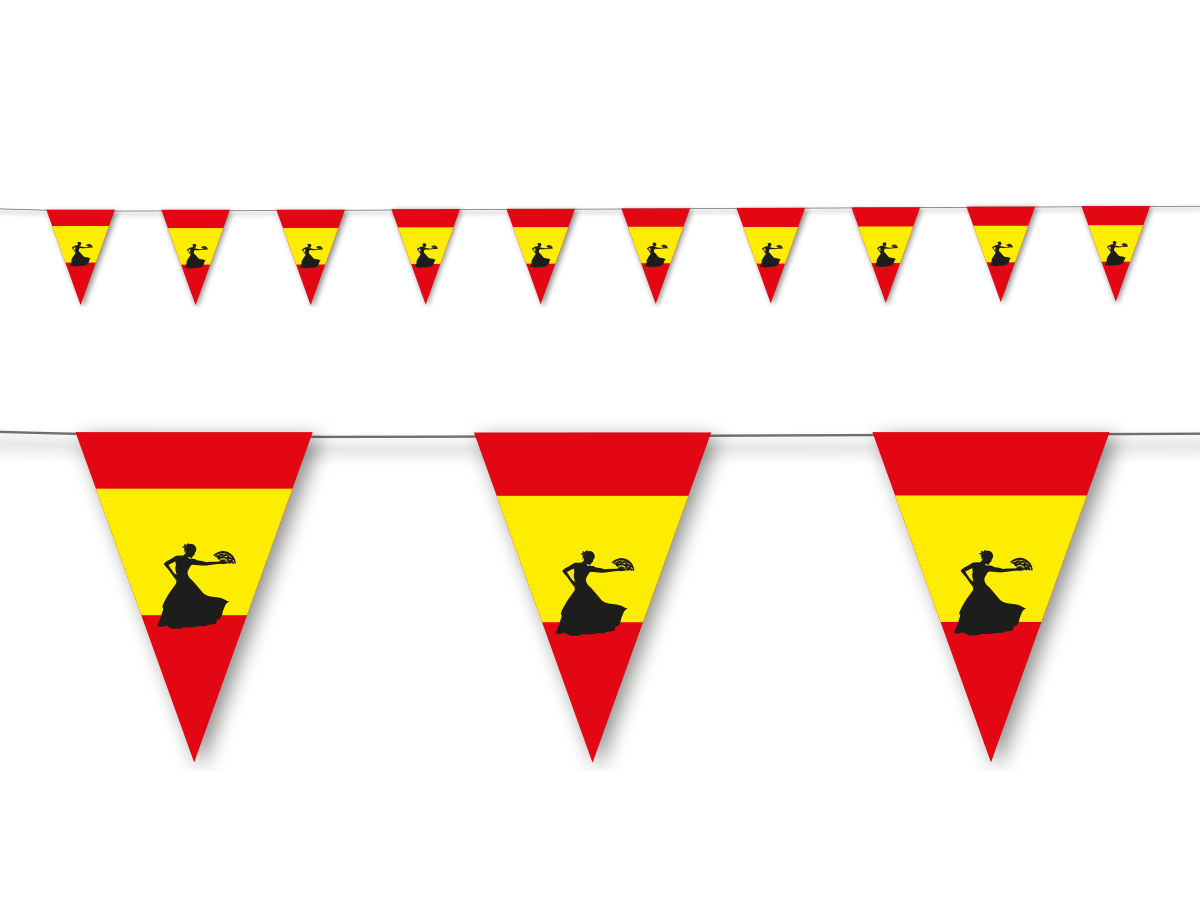 Spanien Wimpelkette