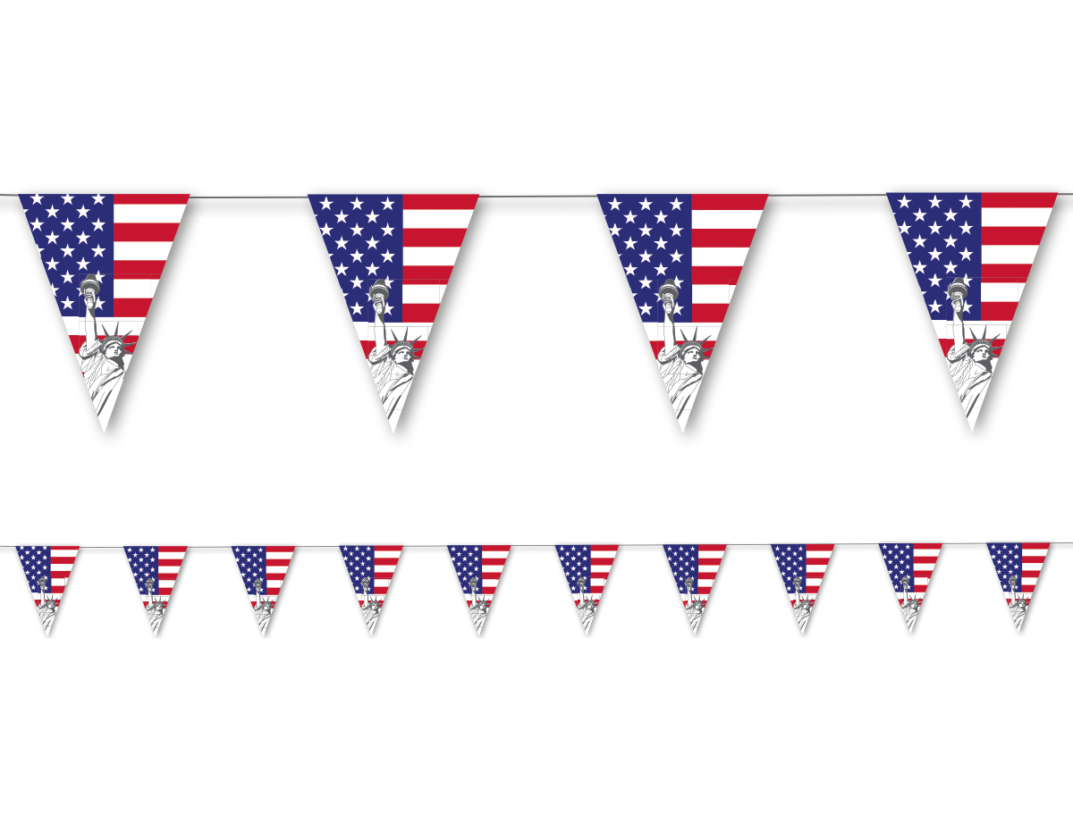 USA Wimpelkette