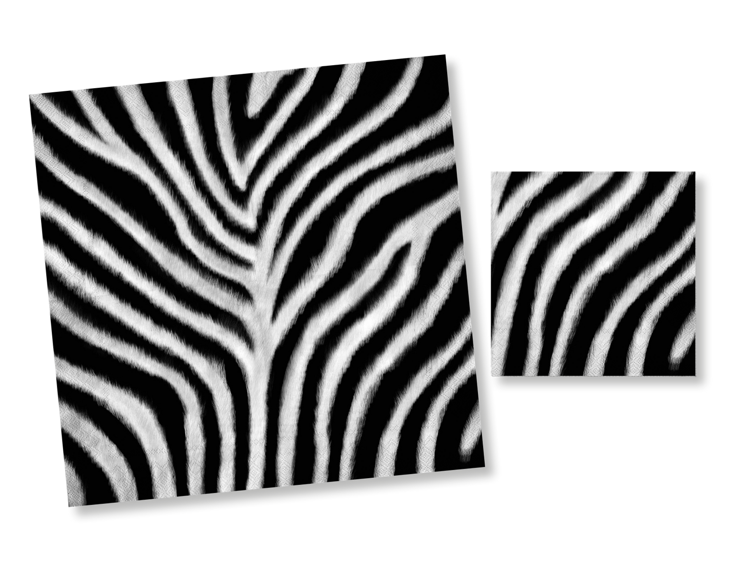 Servietten Zebra