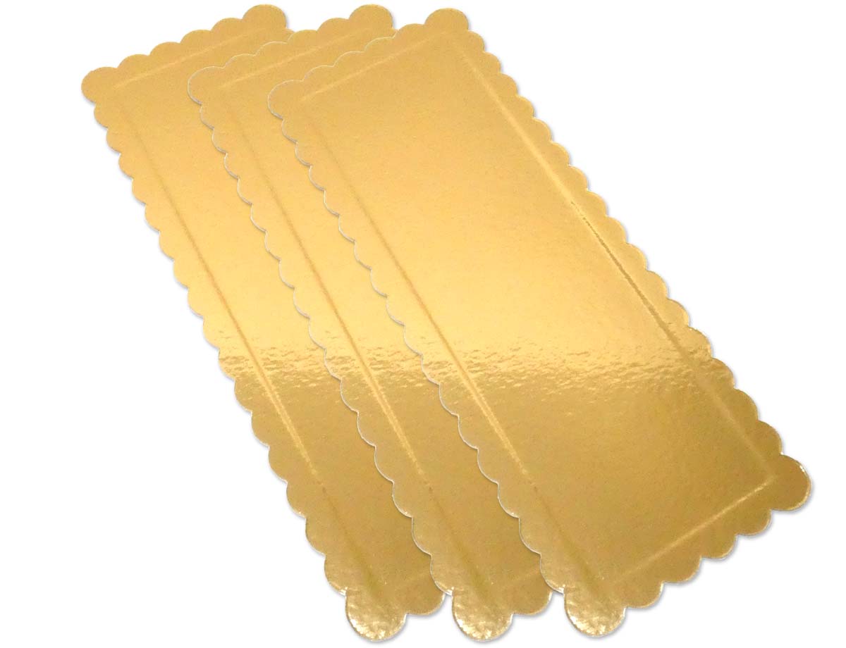 Kuchenplatte Rechteckig Gold