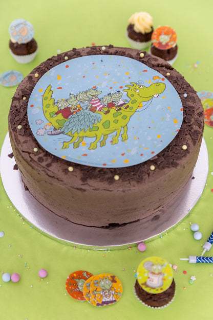 Die Olchis Tortenaufleger