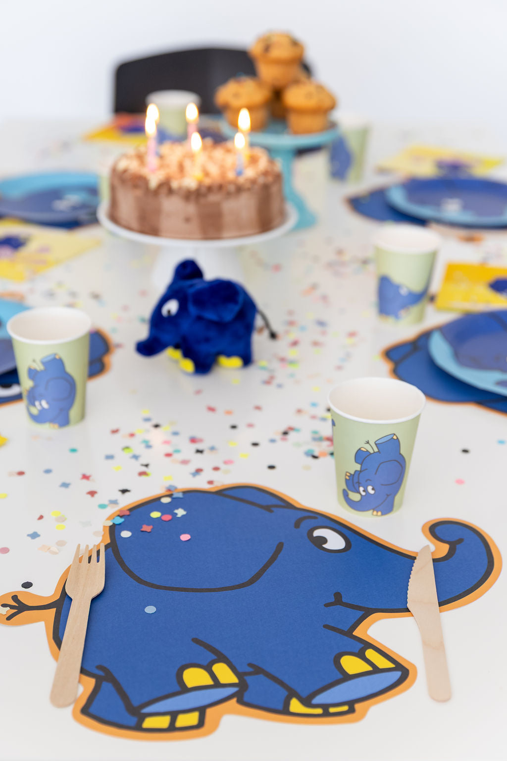 Die Sendung mit dem Elefanten Platzsets