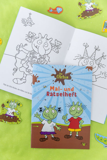 Die Olchis Mal und Rätselheft