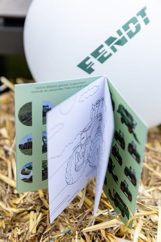 FENDT Mal und Rätselheft