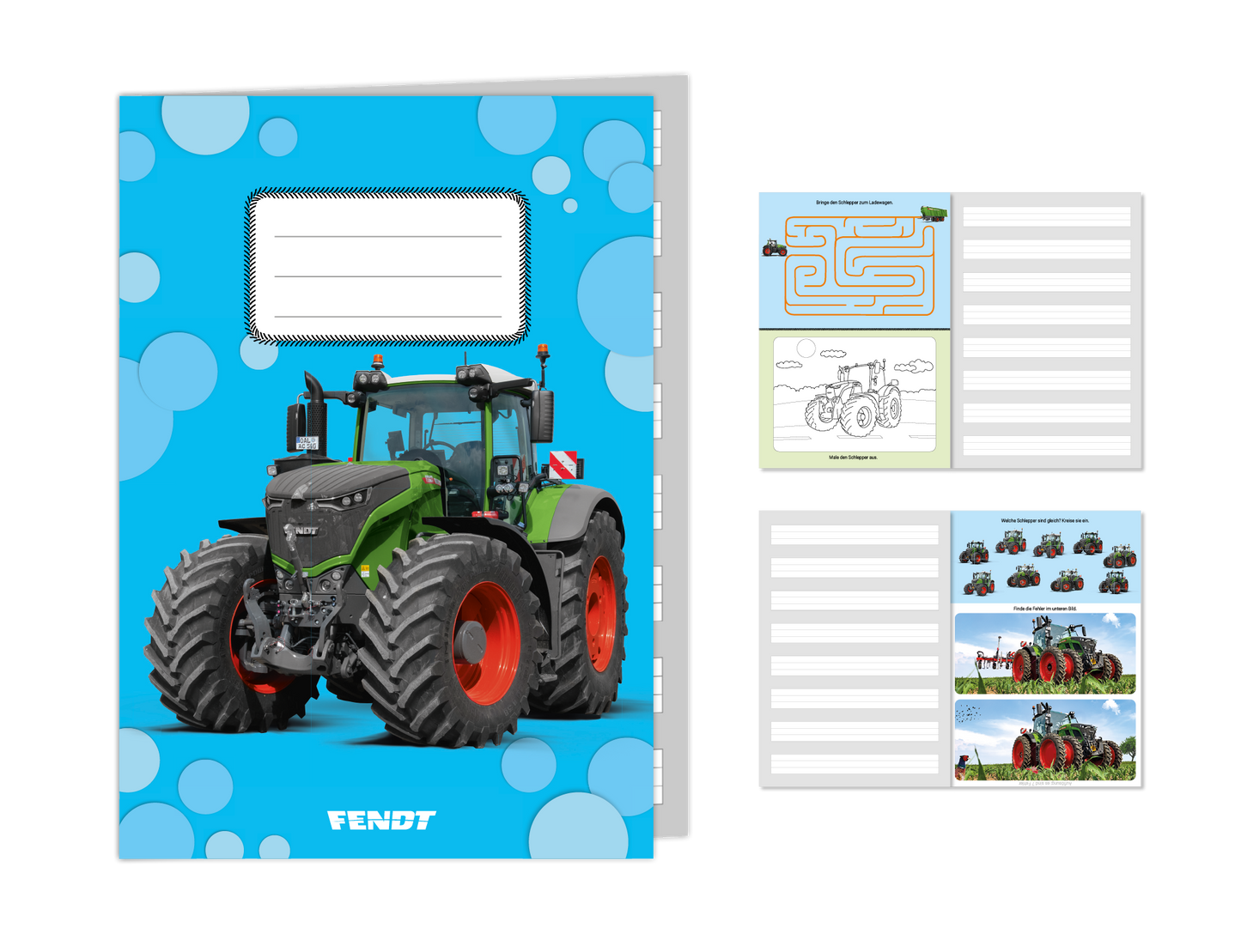 FENDT Schreibheft Lineatur 1