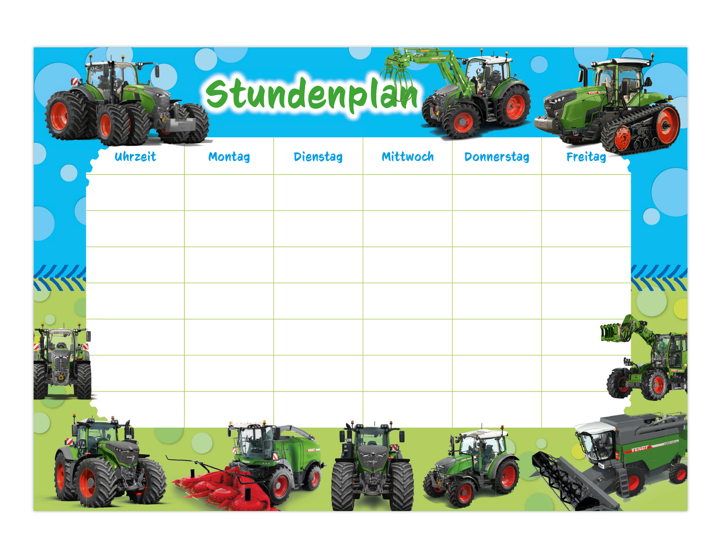 FENDT  2 Stundenpläne