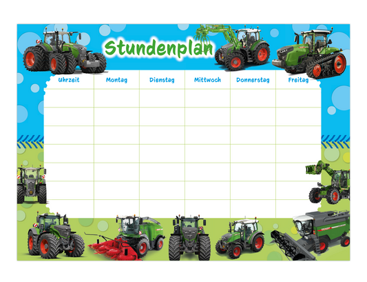 FENDT  2 Stundenpläne