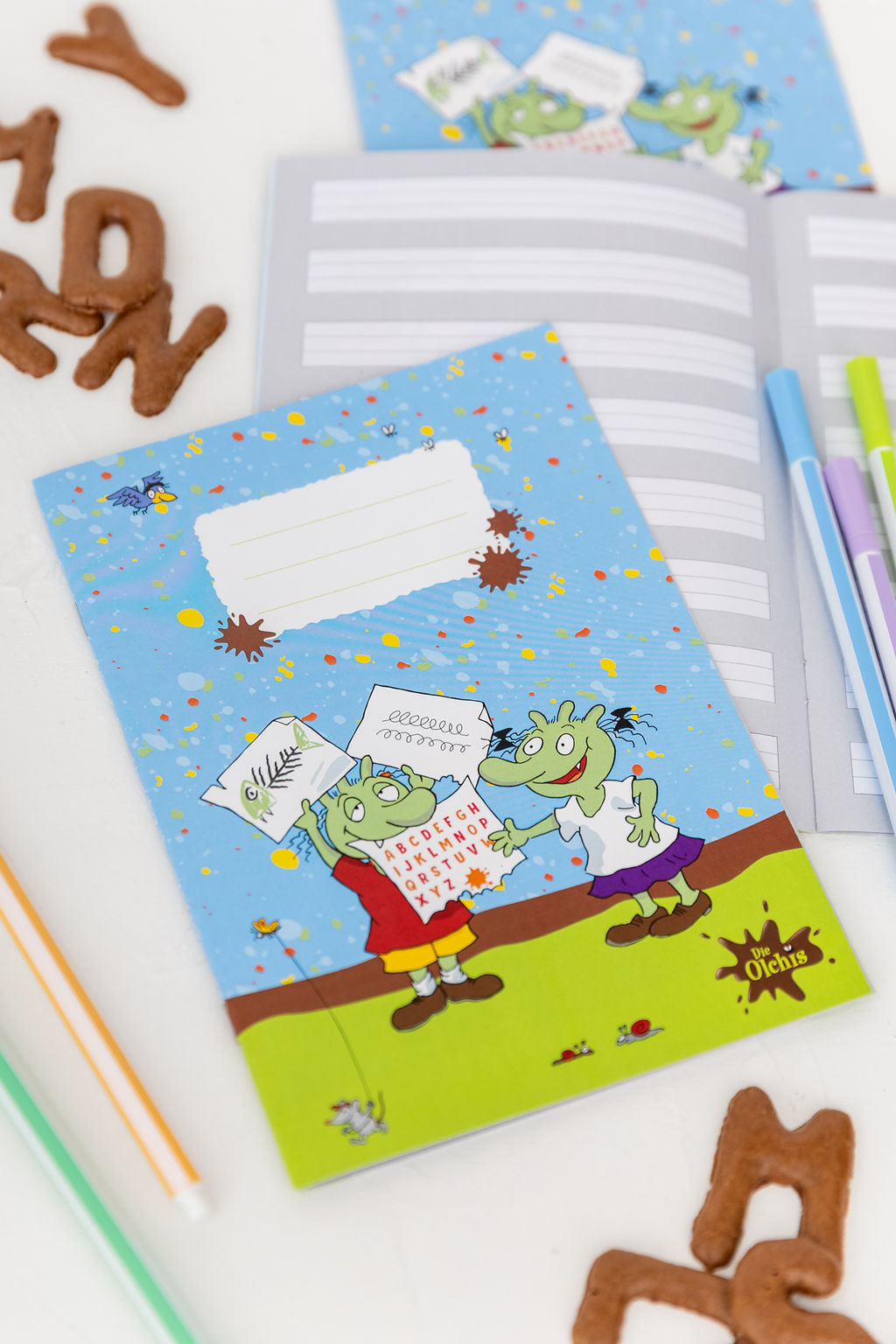 Die Olchis Schreibheft