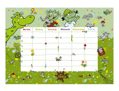 Die Olchis Stundenplan