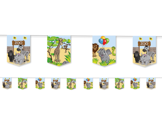 Zoo Wimpelkette