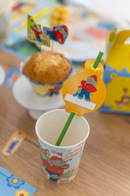 Benjamin Blümchen Trinkhalme