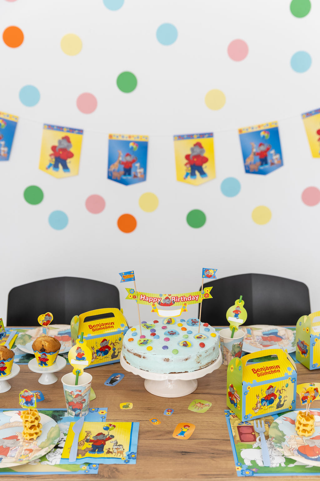 69 Teiliges Benjamin Blümchen Partyset