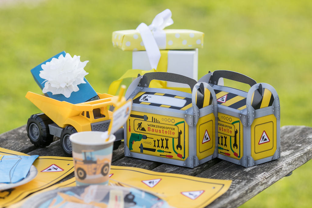 Baustelle Geschenkebox