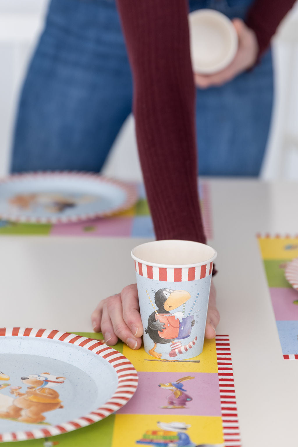 Rabe Socke Becher