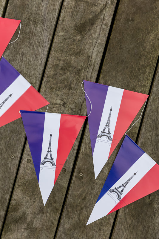 Frankreich Wimpelkette
