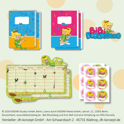 Bibi Blocksberg Schulanfang Set