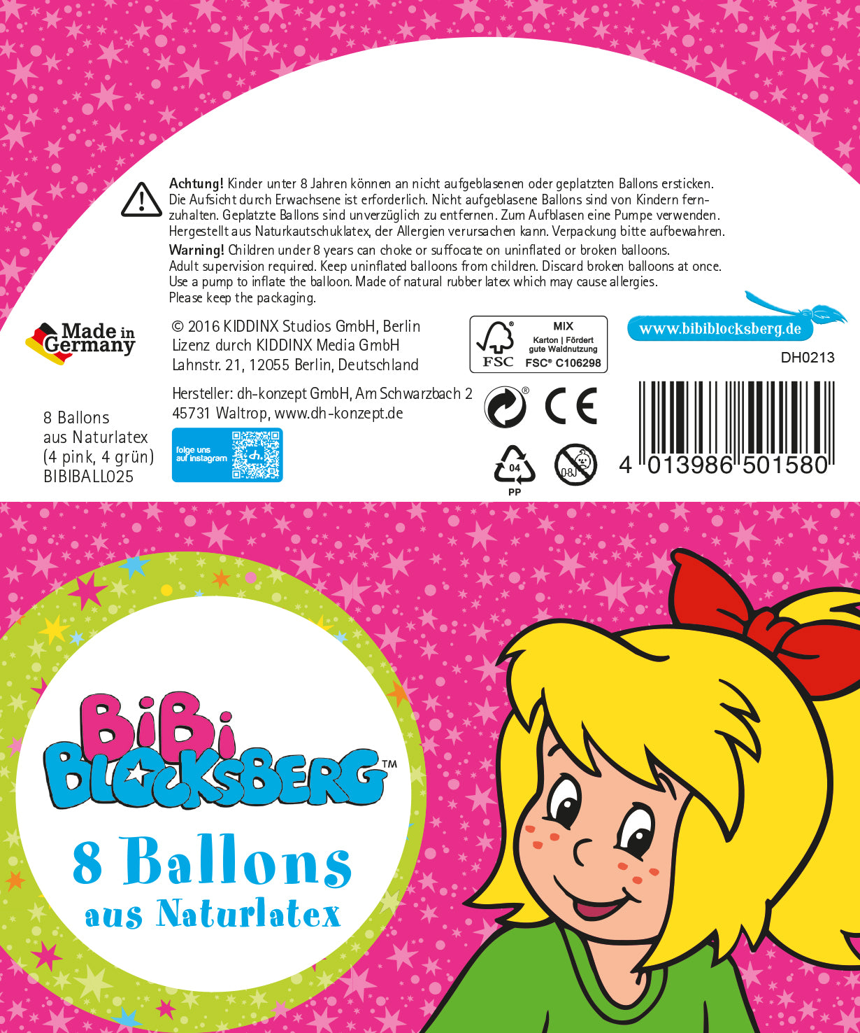 Bibi Blocksberg Ballons