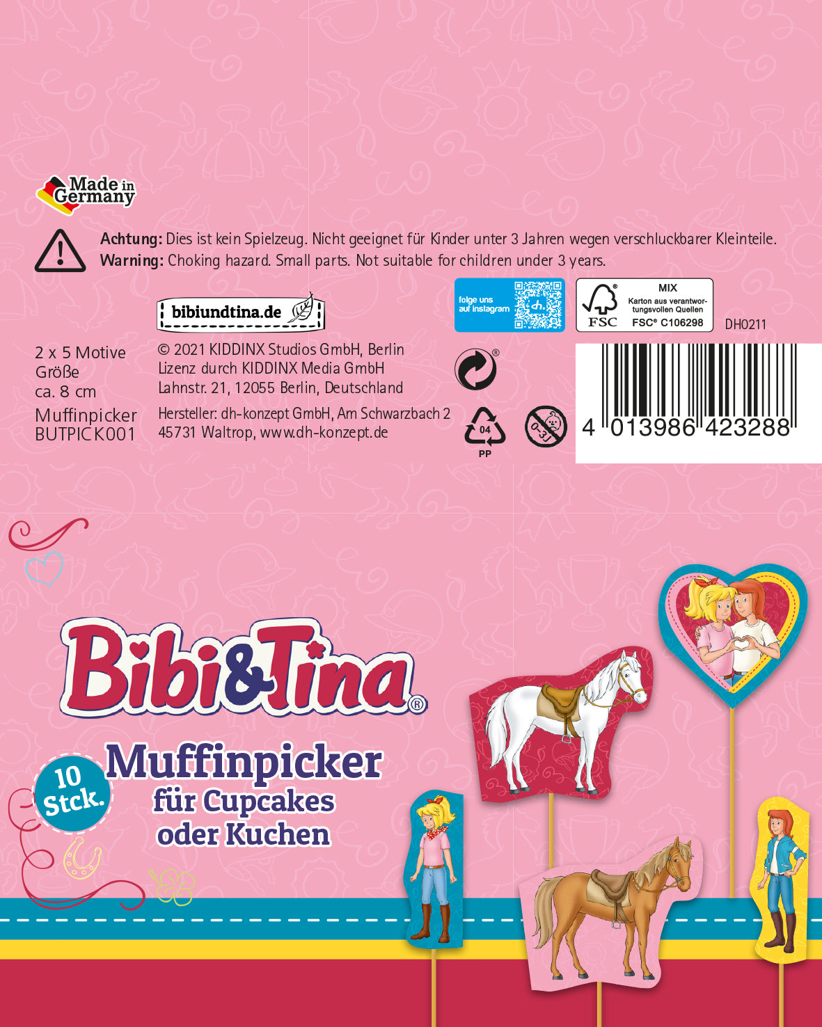 Dh Rabbit Bibi Bibi und Tina Muffin Picker – dh-welt