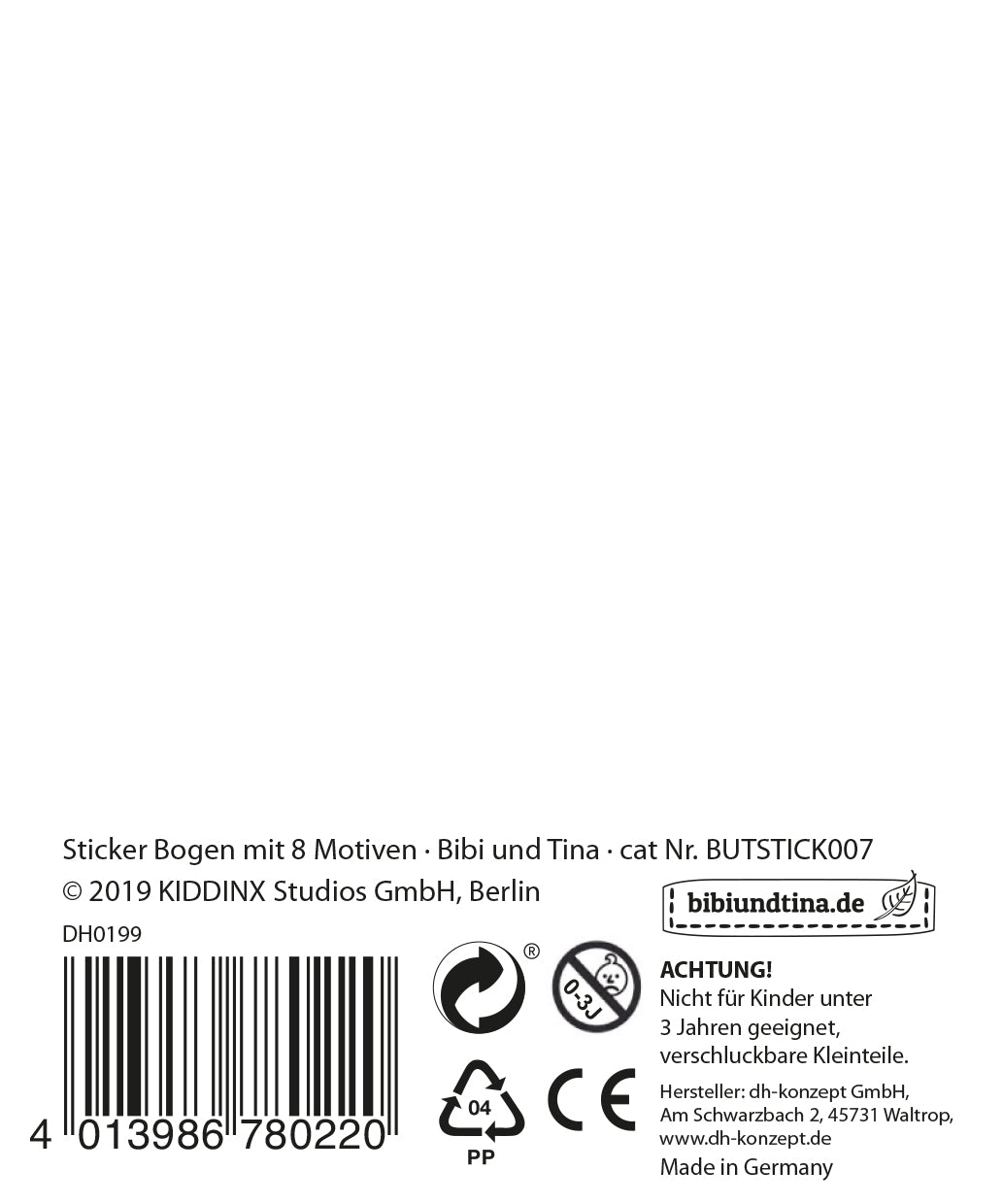Bibi und Tina Sticker