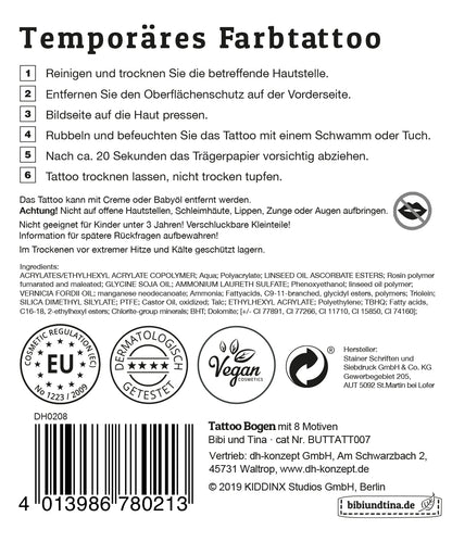 Bibi und Tina Tattoos