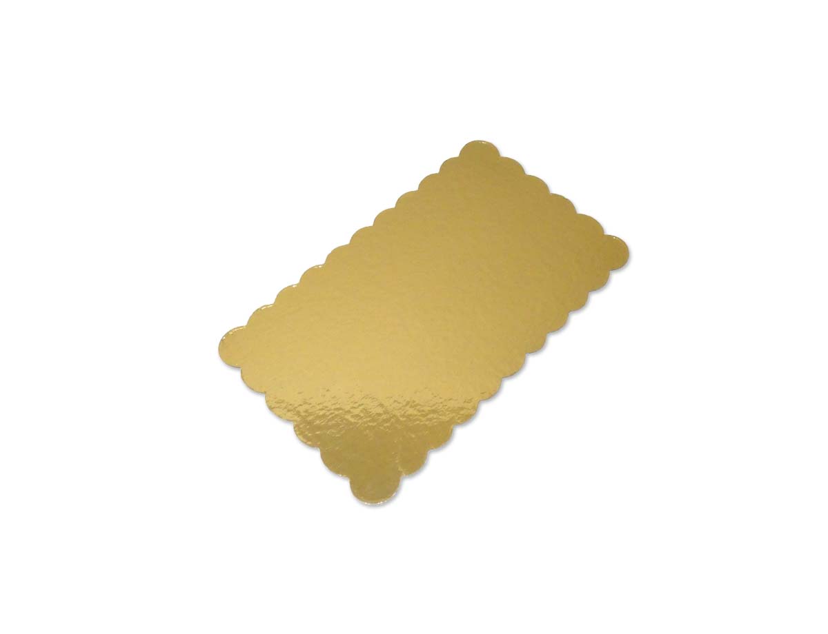 Kuchenplatte Rechteckig Gold