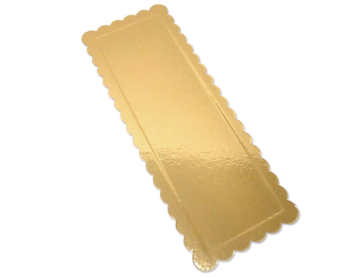 Kuchenplatte Rechteckig Gold