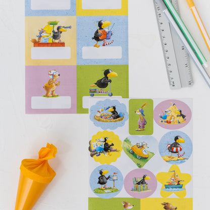 Der kleine Rabe Socke Schulanfang Set