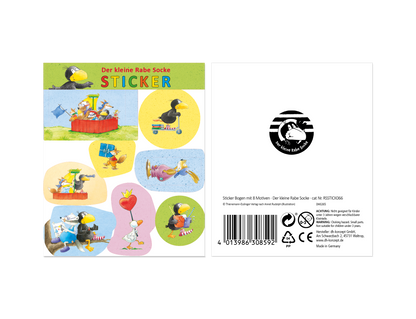 Rabe Socke Sticker