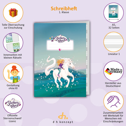 Sternenschweif Schreibheft