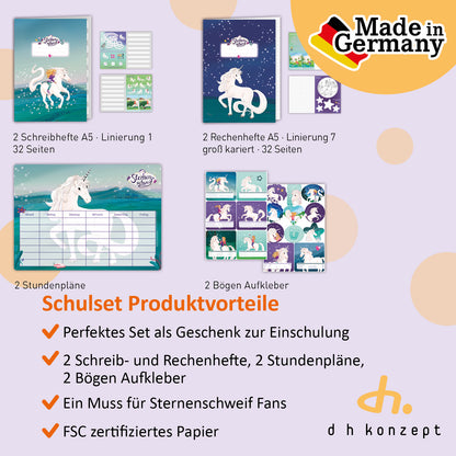 Sternenschweif Schulanfang Set