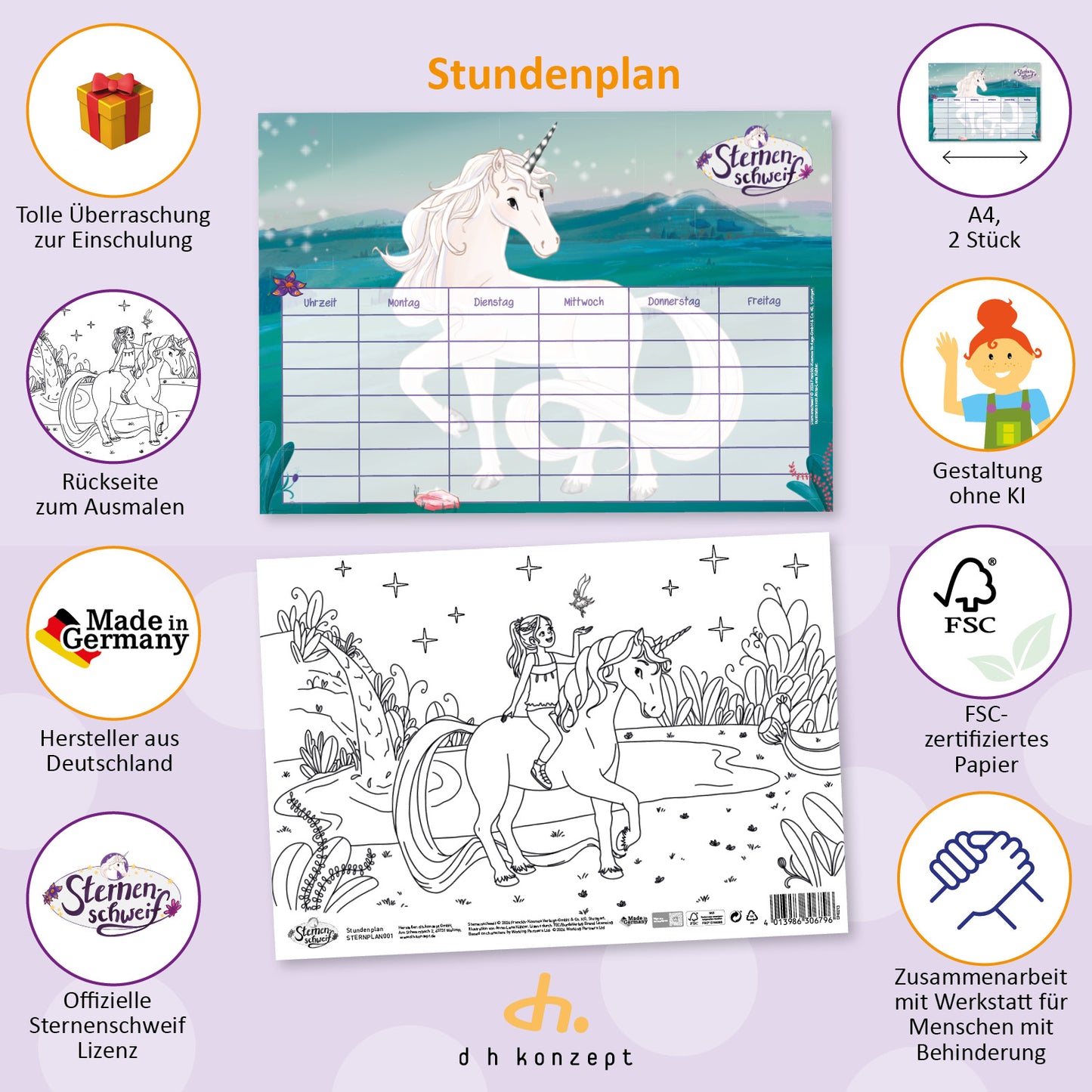 Sternenschweif Stundenplan