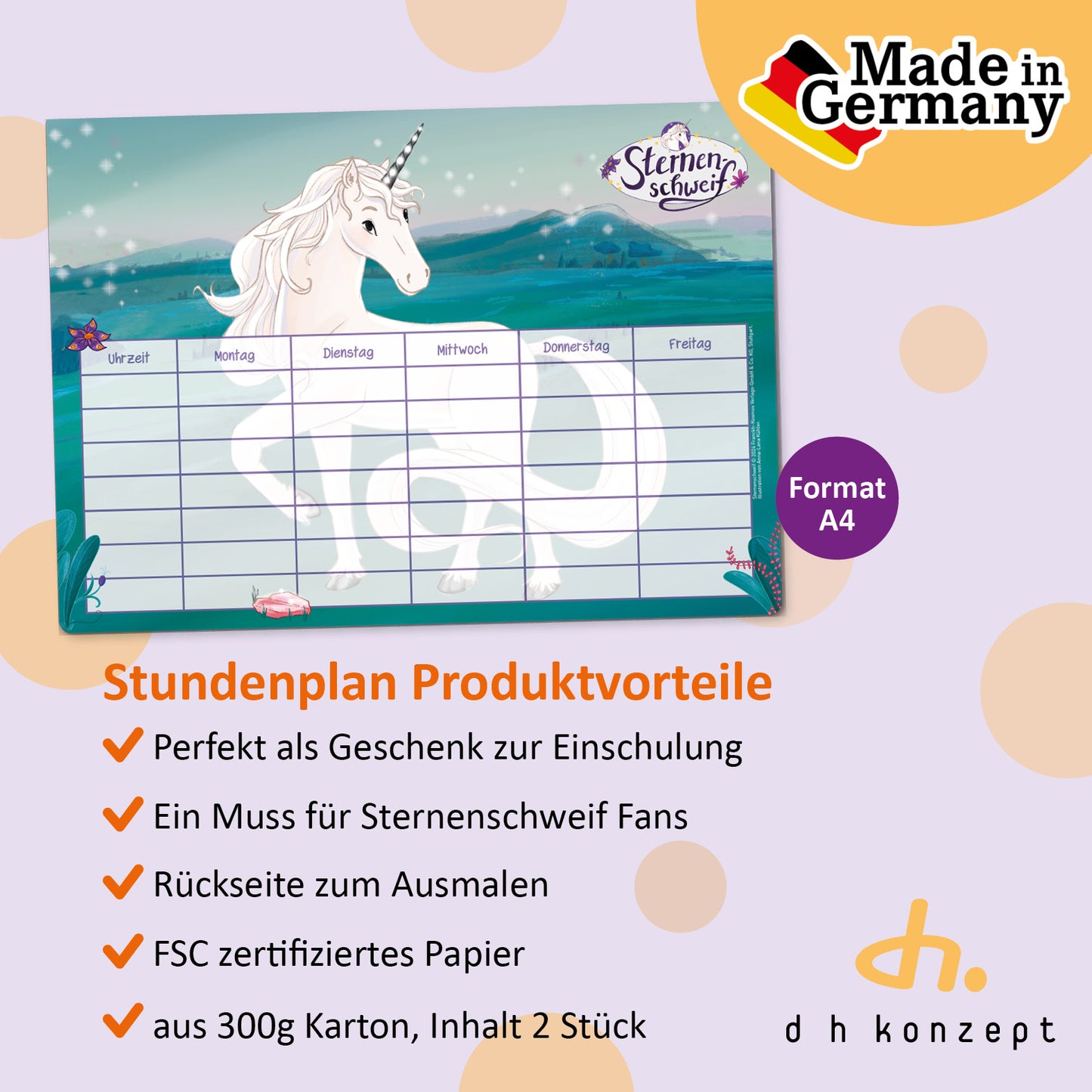 Sternenschweif Stundenplan
