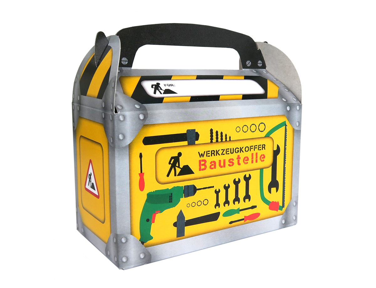 Baustelle Geschenkebox