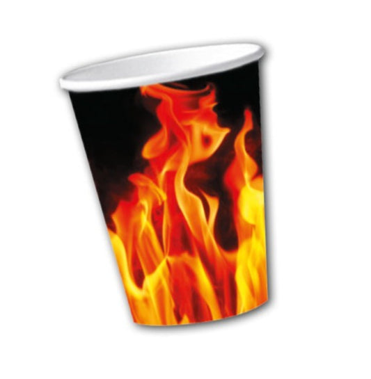 Feueroptik Pappbecher