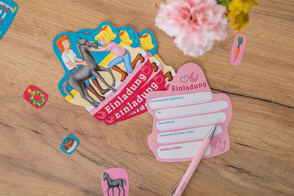 Bibi und Tina Einladungen