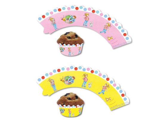 Conni Cupcake Deko Banderolen