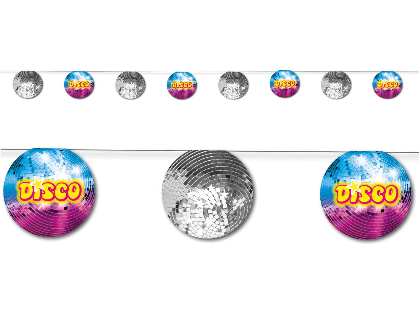 Disco Wimpelkette