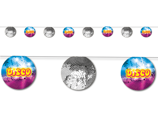 Disco Wimpelkette