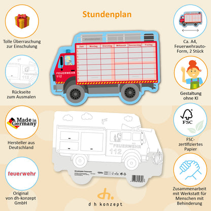 Feuerwehr Stundenplan