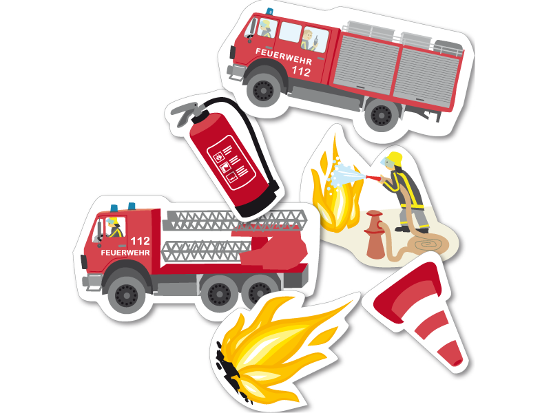 Feuerwehr XXL Konfetti