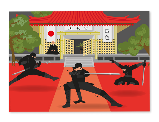 Ninja Platzset