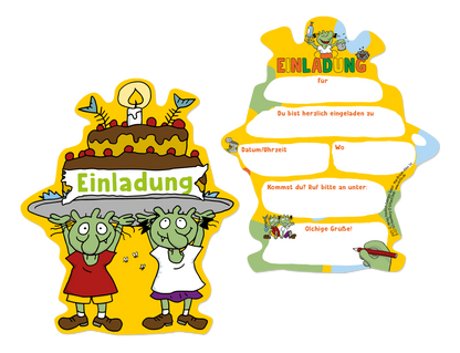 Die Olchis Einladungen