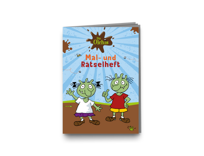 Die Olchis Mal und Rätselheft