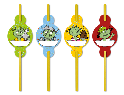 Die Olchis Trinkhalme