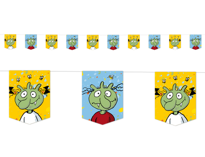 Die Olchis Wimpelkette